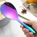 Axyaa Stainless Steel Rice Spoon - Large Capacity Kitchen Paddle Scoop