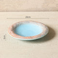 Axyaa Stone Pattern Ceramic Plate Set
