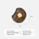 Axyaa Curved Yellow Glass Wall Lamp for Cozy Home Lighting