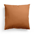 Axyaa Nordic Orange Geometric Flower Print Throw Pillow Cover for Home and Office