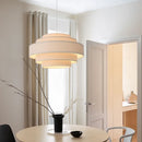 Axyaa Cloth Chandelier Pendant Lamp Ceiling Hanging Light by Wabi Sabi