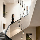 Nordic-Style Axyaa Home Lighting Collection: Chandeliers for Living Room, Dining Room, Staircase & More