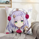 Axyaa Decorative Pillow Covers for Sofa Cushions - Genshin Impact Inspired Home Decor