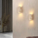 Axyaa Cuboid Stone LED Wall Lamp for Parlor Bedroom Aisle Creative Lighting Fixtures