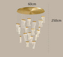 Axyaa Modern LED Ceiling Chandelier for Bedroom and Dining Room