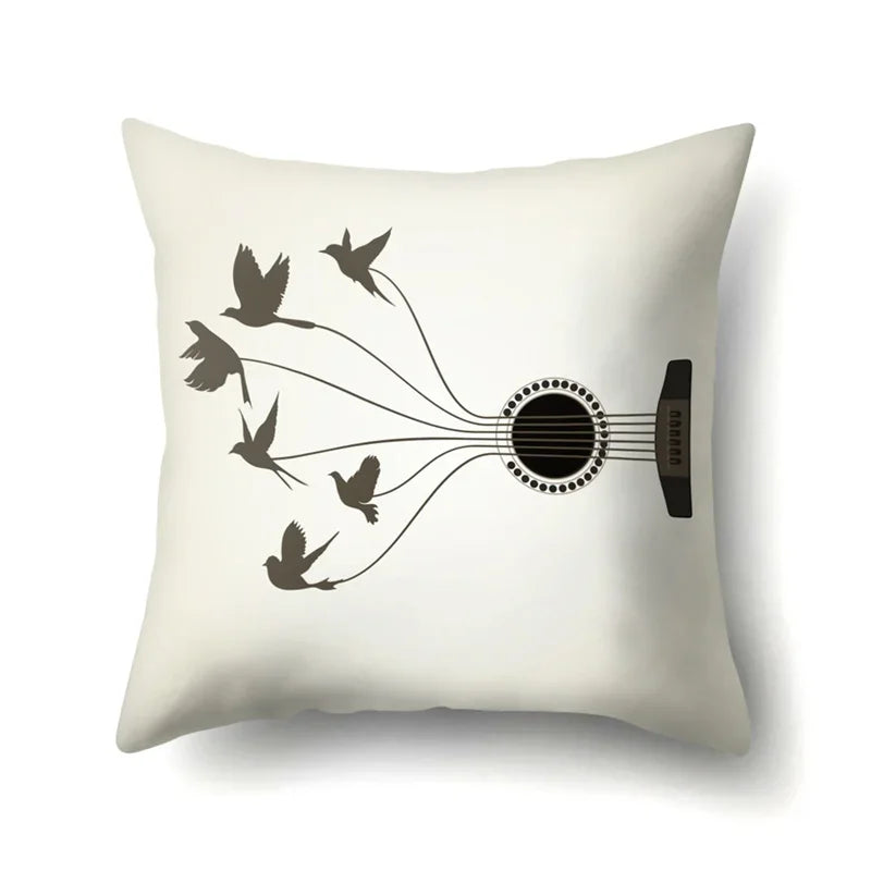 Axyaa Charms Bird Animal Pillowcase for Home Decoration