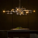 Luxury Crystal Pendant Lamp for Modern Bedroom by Axyaa