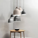Axyaa Nordic Minimalist Pot Lid Chandelier Pendant Lights for Dining Room and Bedroom