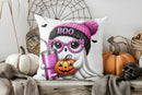 Axyaa Halloween Ghost Pumpkin Pillow Cover for Sofa Bedroom Car