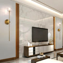 Axyaa Nordic Crystal Ball Wall Lamp for Bedroom LED Lighting & Christmas Decor