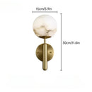 Axyaa LED Alabaster Wall Lamp for Bedroom, Hotel & Indoor Decor