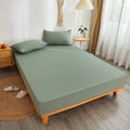 Axyaa Cotton Zippered Mattress Cover - All Inclusive Protector & Fitted Sheet