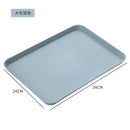 Axyaa Green Plastic Food Tray for Kitchen and Hotel Dessert Serving