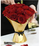 Axyaa Kaleidoscope Flower Bouquet Box: Hand-Held Korean Art Vase Decoration