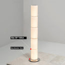Axyaa Nordic Glass Floor Lamp - LED Stand Lighting for Living Room & Bedroom
