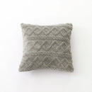 Axyaa Geometric Short Plush Pillow Cover Set for Living Room Sofa