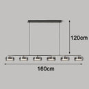 Axyaa Crystal Chandelier Pendant Light for Living Room and Bedroom