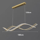 Axyaa Minimalist Modern Art Chandelier for Restaurant Bar Grand Living Room