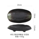 Axyaa Special-shaped Plate Set for Sushi, Sashimi, Sea Urchin, Hot Pot, BBQ