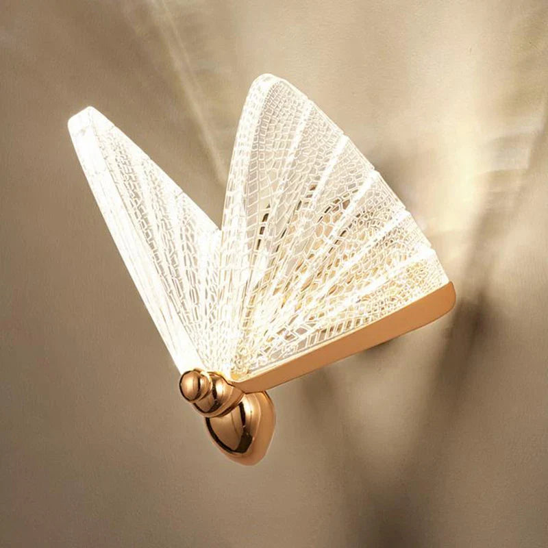 Axya Butterfly Wall lamp: Modern Minimalist Nordic Luxury Bedroom Staircase Lighting