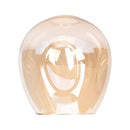 Axyaa Amber Glass Lamp Shade D15cm D18cm Vintage Light Fixture Cover