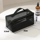 Axyaa Mesh Cosmetic Bag Toiletry Organizer Makeup Pouch Lipstick Storage
