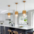 Axyaa Modern Crystal Chandelier for Elegant Living Spaces