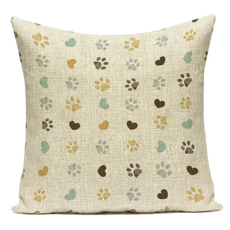 Axyaa Cartoon Pillow Cover: Cute Print Pillow Cover for Home, Bedroom, & Car
