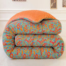Axyaa Floral Printed Winter Quilt for Double Bed - Soft & Warm Comforter