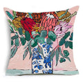 Axyaa Modern Flower Polyester Cushion Cover - 45X45CM