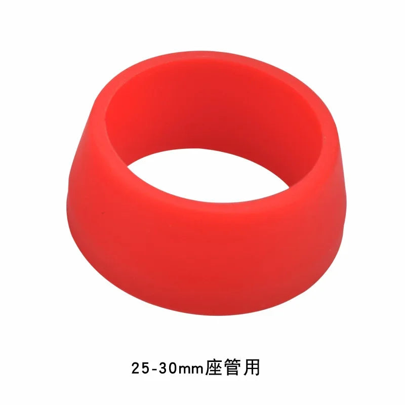 Axyaa Silicone Seat Post Cover for Mountain and Road Bikes