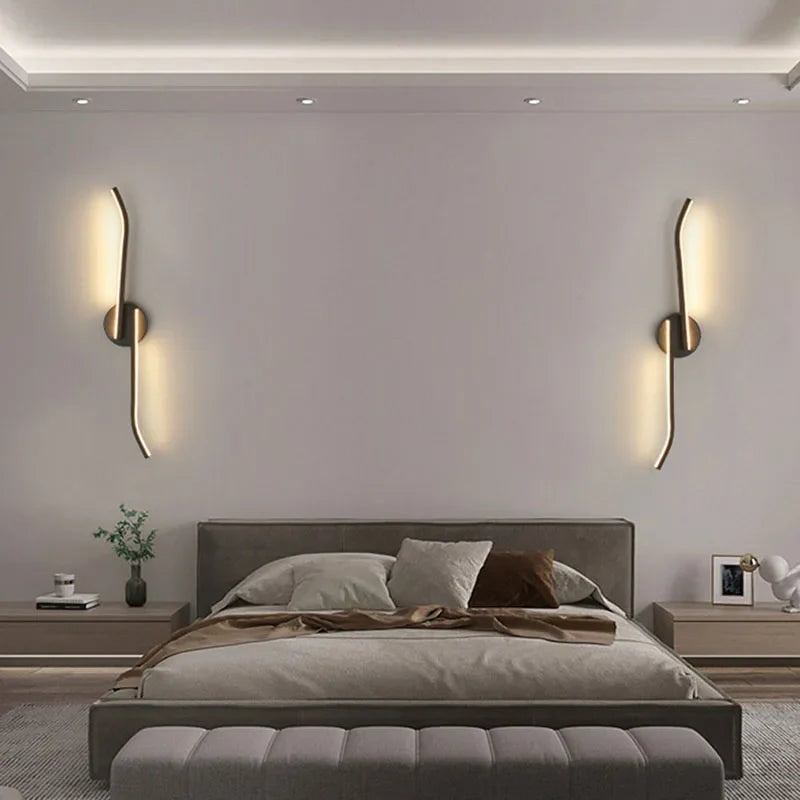 Axya LED Wall Lamp for Bedroom Living Room Study Hallway, Wireless Indoor Lighting