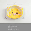 Axyaa Kids Pig Plate Baby Bowl Set - Cartoon Design, Unbreakable Dish