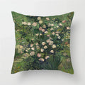 Axyaa Van Gogh Mandala Floral Throw Pillow Cover for Home Decor