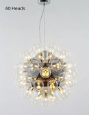 Axyaa Designer Glass Bubble Chandelier for Living Room Bar Decor Lighting
