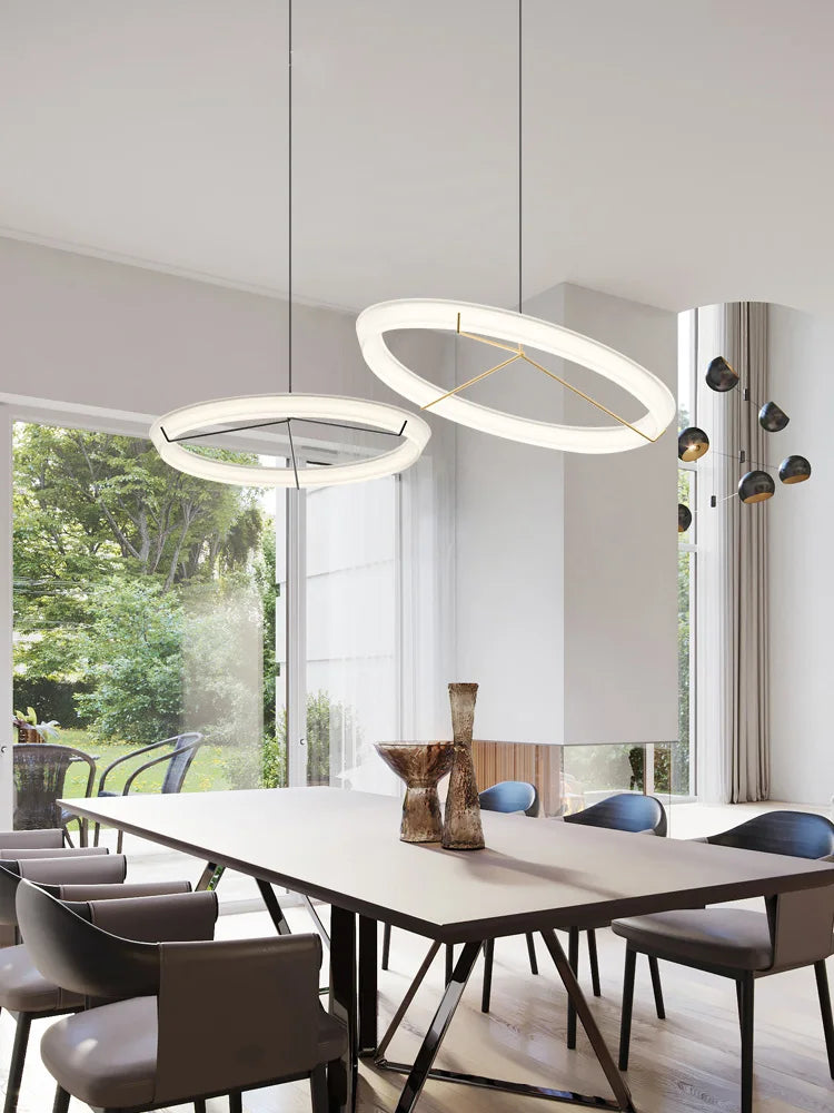 Axya Nordic LED Chandelier for Elegant Living Spaces