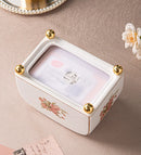 Axyaa Ceramic Living Room Paper Box for Dining Table and Coffee Table