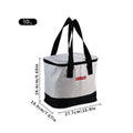 Axyaa Large Capacity Thermal Insulated Lunch Bag - Waterproof & Portable