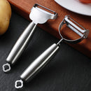 Axyaa Stainless Steel Vegetable Fruit Peeler Grater Knife - Kitchen Gadget
