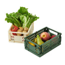 Axyaa Foldable Plastic Storage Basket for Stationery, Cosmetics, Toys & Makeup