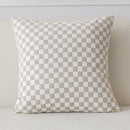 Axyaa Beige Throw Pillow Cover 45X45 - Cojines Decorativos Para Sofa - Plush Cushion Covers