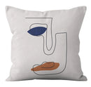 Nordic Abstract Geometric Lines Pillowcase for Home Decor - Axyaa
