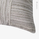 Axyaa Texture Stripe Stitched Square Pillow Seat Cushion