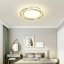 Axya Luxury Gold LED Ceiling Light: Modern Chandelier for Home, Living Room, Dining Area