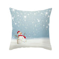 Snowman Pillow Cover Winter Home Decor Cushion Covers by Axyaa