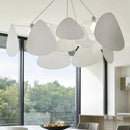 Axyaa Handmade Rattan Chandelier for Dining & Living Room Lighting