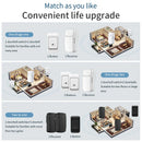 Axyaa Wireless Doorbell Chime: Waterproof 100M Range, 38 Ringtones, Easy Install