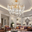 Axyaa Colorful Crystal Chandelier: Modern Luxury Italian Style Nordic Art Lamp