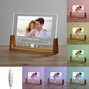 Axyaa Custom Portrait Music Night Light with Song - Romantic Anniversary Gift
