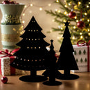 Wooden Christmas Tree Ornaments Set for Festive Home Decor by Axyaa